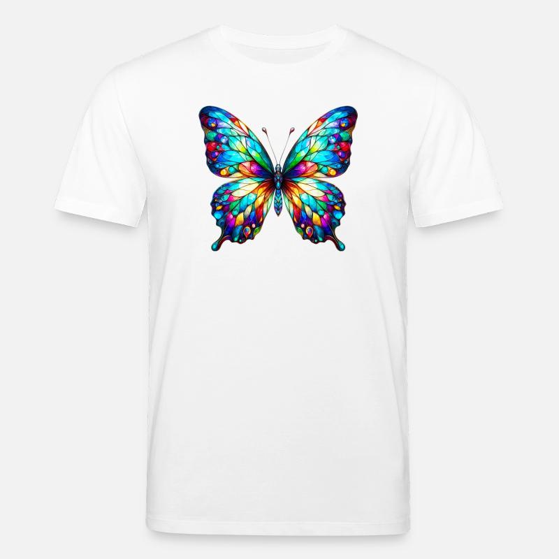 Papillon - T-shirt bio CREATOR Stanley/Stella Unisexe - blanc