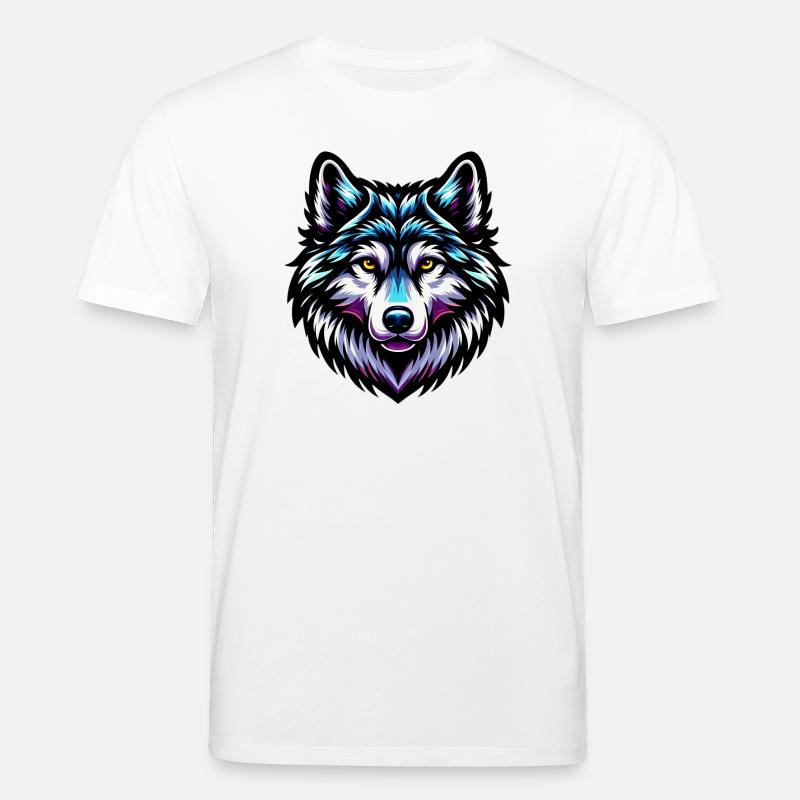 Wolf - Stanley/Stella Unisex Bio-T-Shirt CREATOR - Weiß