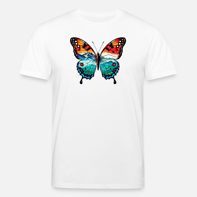 Papillon - T-shirt bio CREATOR Stanley/Stella Unisexe - blanc