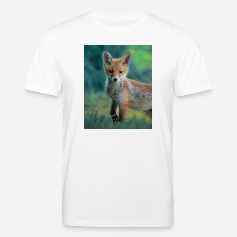 Junger Fuchs - Stanley/Stella Unisex Bio-T-Shirt CREATOR  - Weiß
