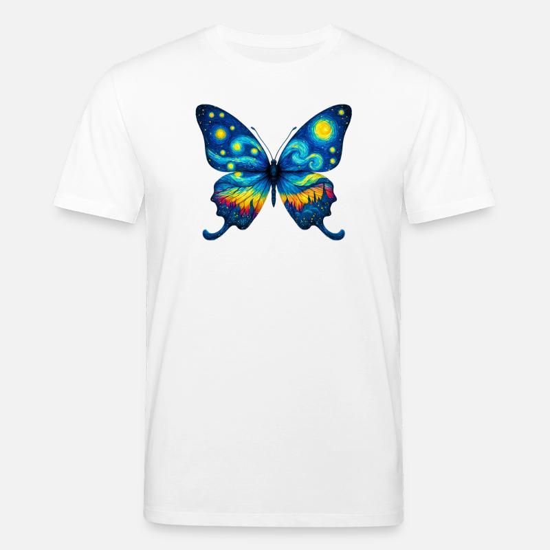 Schmetterling - Stanley/Stella Unisex Bio-T-Shirt CREATOR - Weiß