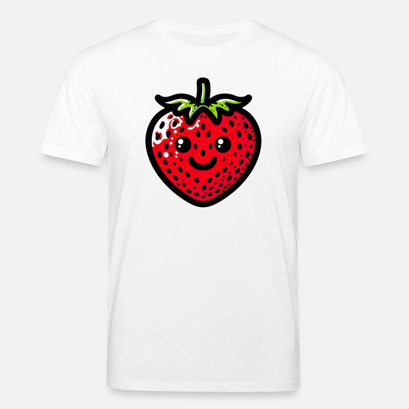 Erdbeeren Erdbeeren - Stanley/Stella Unisex Bio-T-Shirt CREATOR  - Weiß