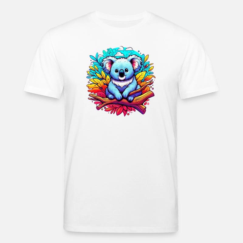 Koala - T-shirt bio CREATOR Stanley/Stella Unisexe - blanc