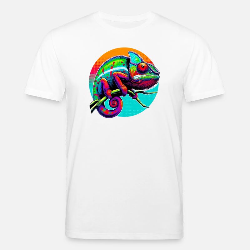 Chamäleon - Stanley/Stella Unisex Bio-T-Shirt CREATOR - Weiß