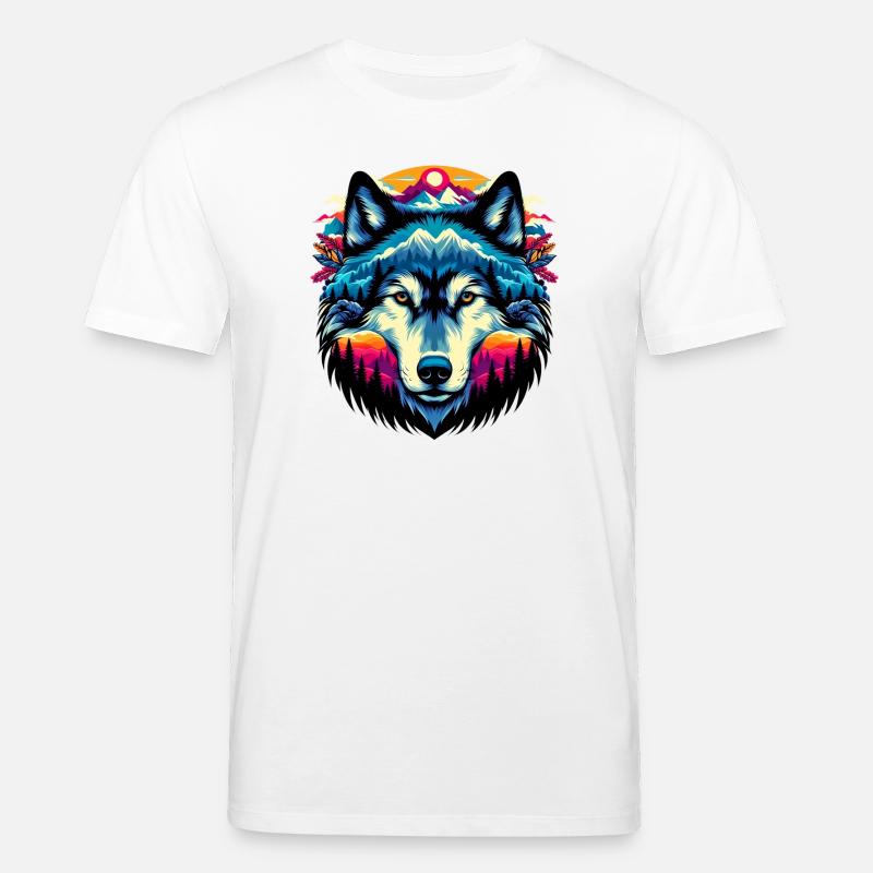 Wolf - Stanley/Stella Unisex Bio-T-Shirt CREATOR  - Weiß