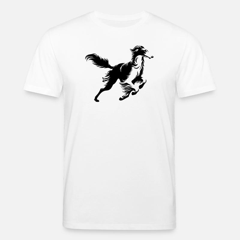 Barzoï - T-shirt bio CREATOR Stanley/Stella Unisexe - blanc
