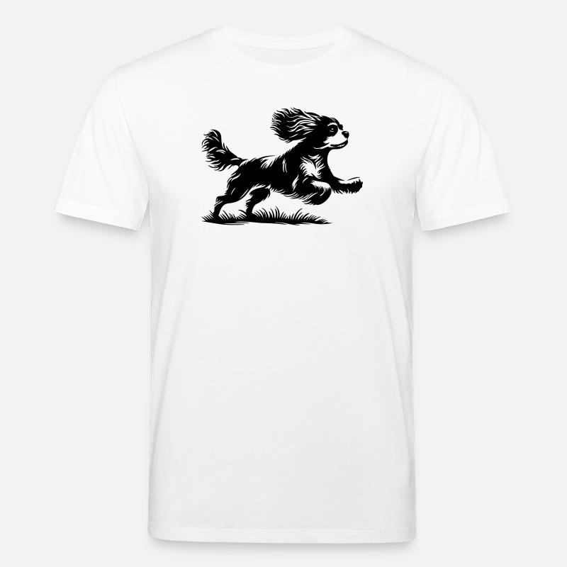 Cavalier King Charles Spaniel - T-shirt bio CREATOR Stanley/Stella Unisexe - blanc