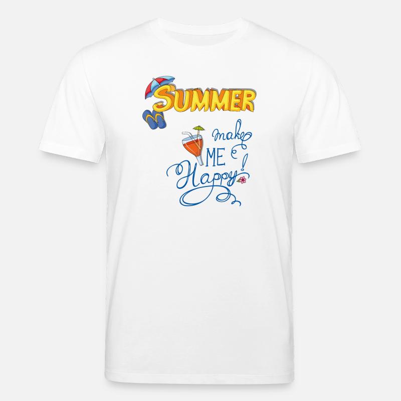 Summertime - Stanley/Stella Unisex Bio-T-Shirt CREATOR  - Weiß