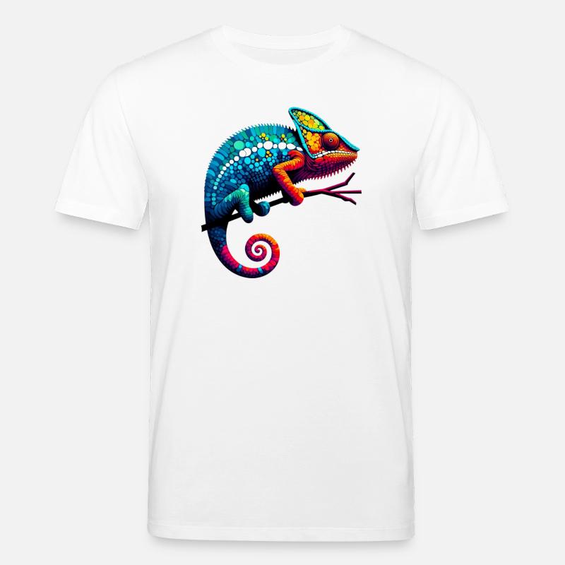 Chameleon - Stanley/Stella CREATOR Unisex Organic T-Shirt - white