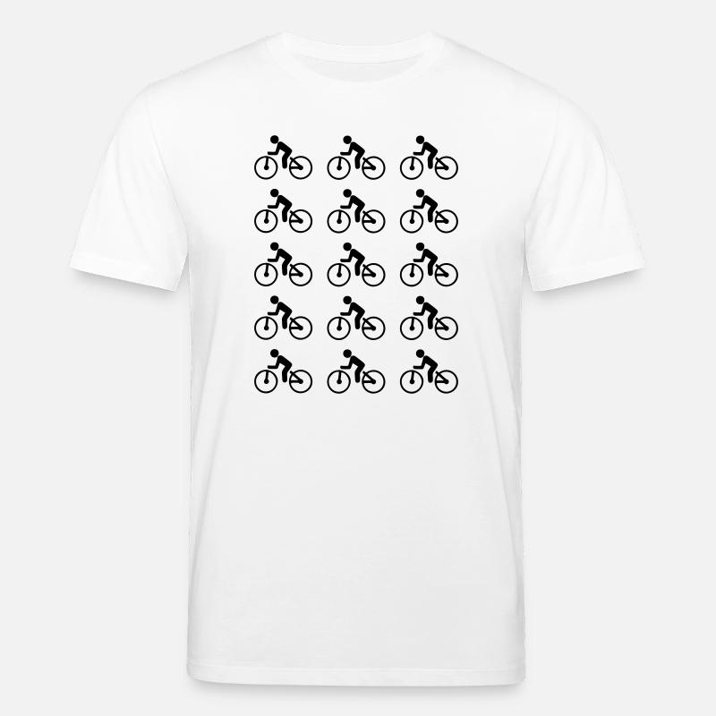Bicyclette - T-shirt bio CREATOR Stanley/Stella Unisexe - blanc