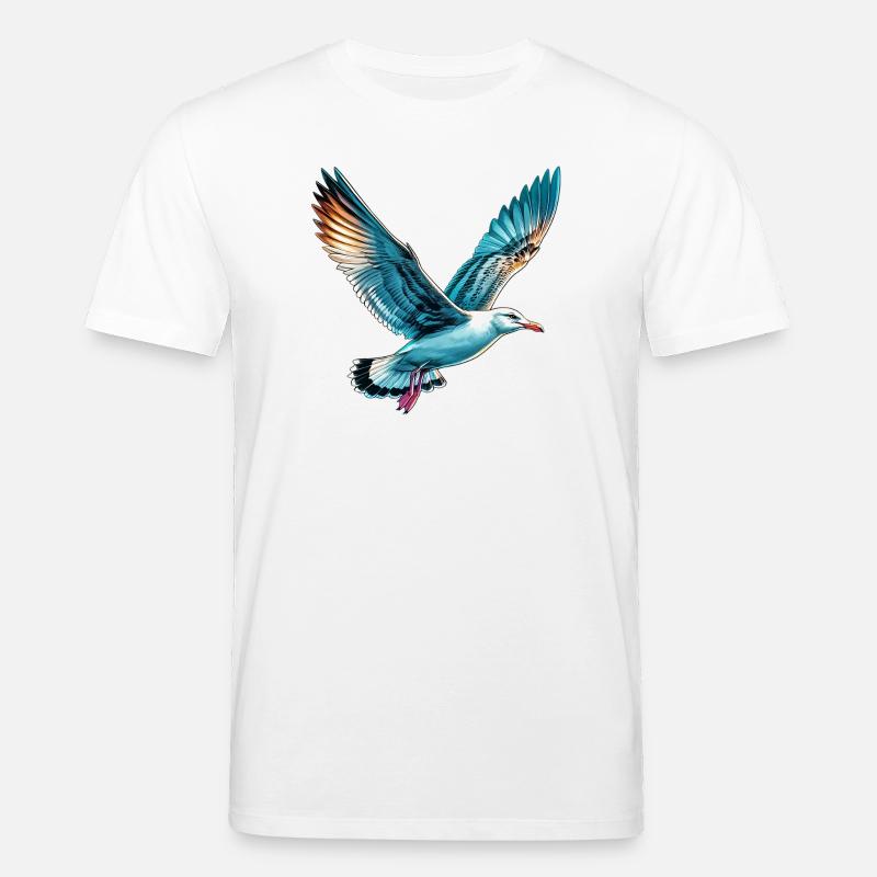 Möwe - Stanley/Stella Unisex Bio-T-Shirt CREATOR  - Weiß