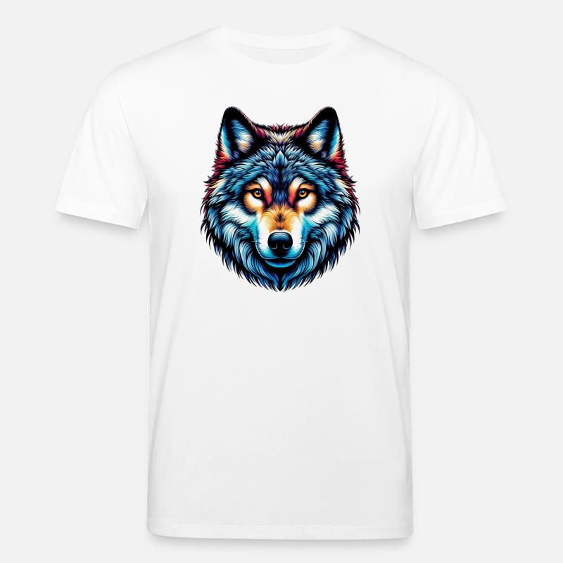 Wolf - Stanley/Stella Unisex Bio-T-Shirt CREATOR  - Weiß