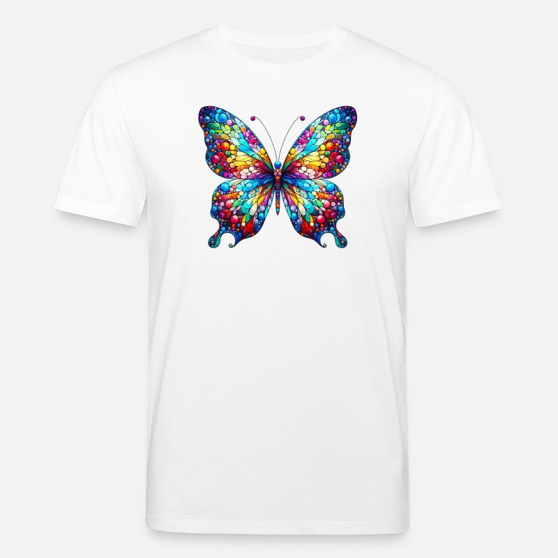 Papillon - T-shirt bio CREATOR Stanley/Stella Unisexe - blanc
