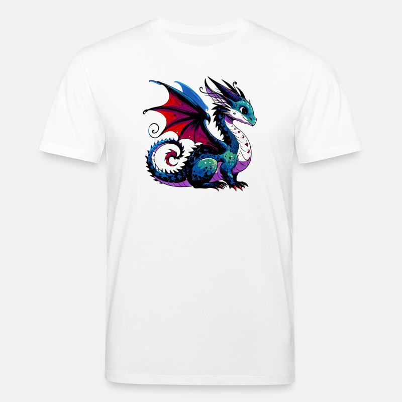 Dragon - Stanley/Stella CREATOR Unisex Organic T-Shirt - white