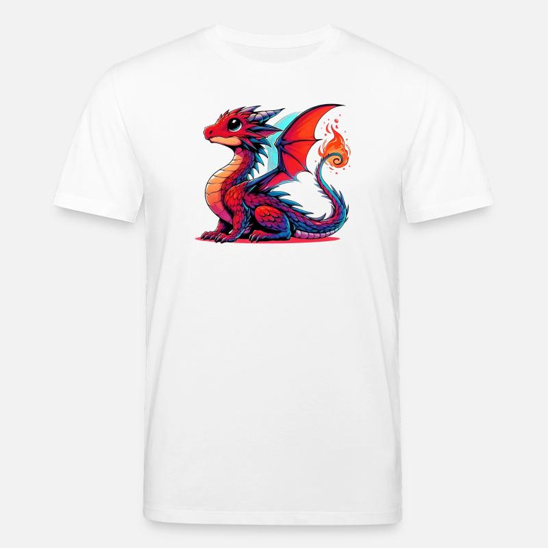 Dragon - T-shirt bio CREATOR Stanley/Stella Unisexe - blanc