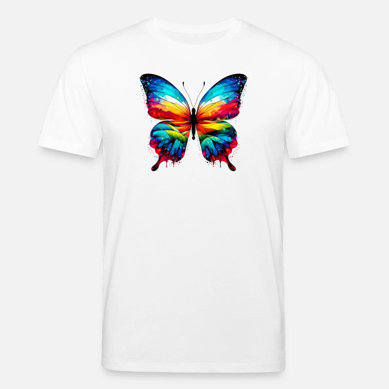 Papillon - T-shirt bio CREATOR Stanley/Stella Unisexe - blanc