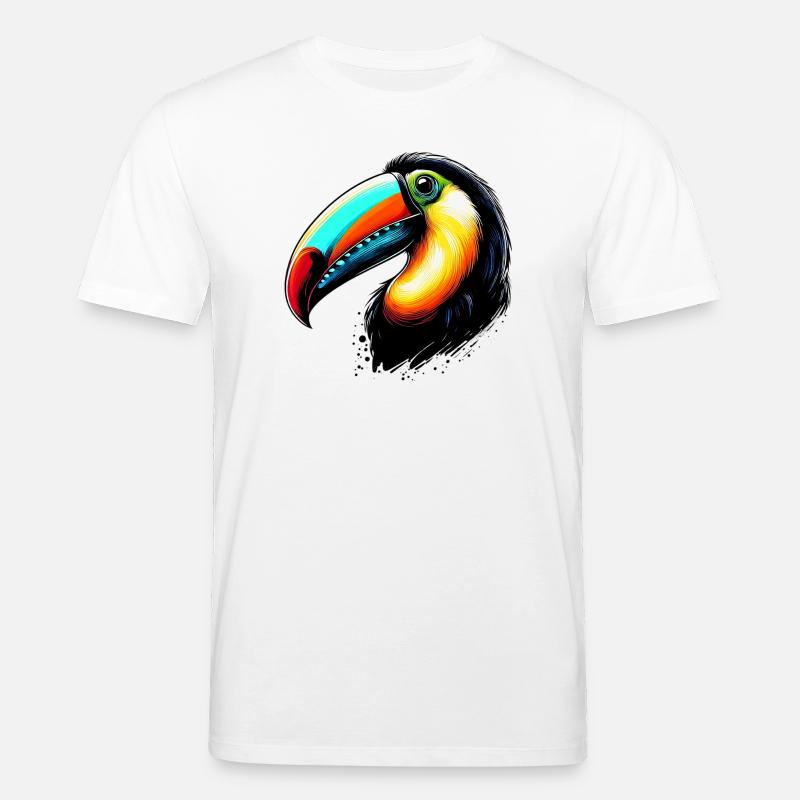 Toucan - T-shirt bio CREATOR Stanley/Stella Unisexe - blanc