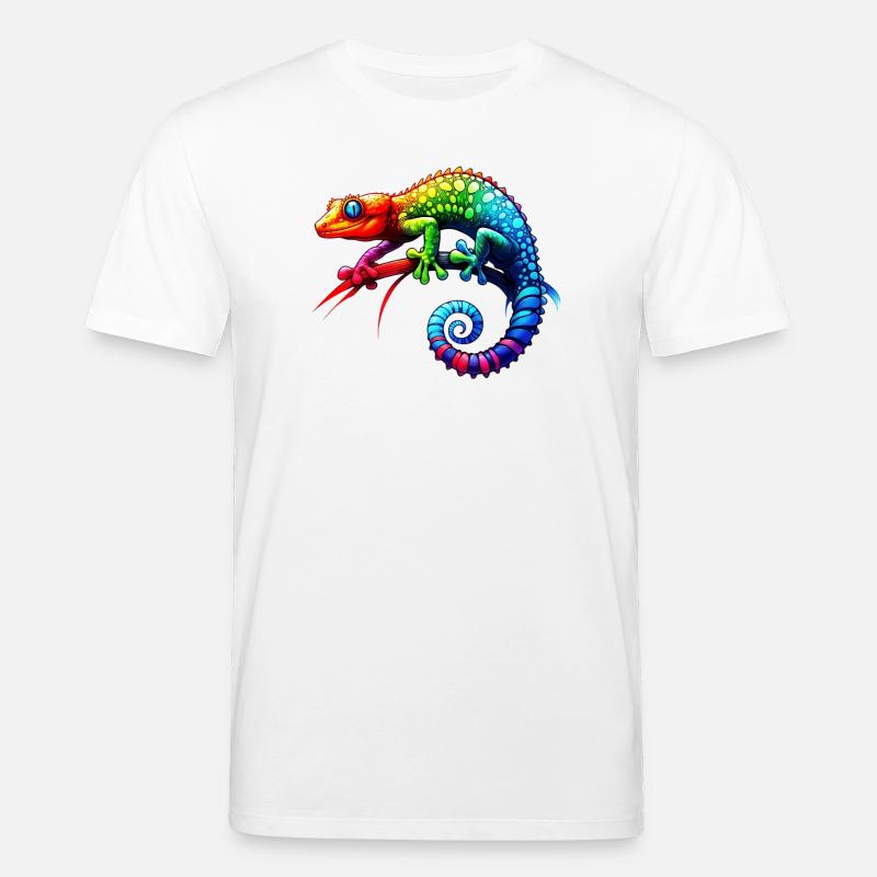 Gecko - Stanley/Stella Unisex Bio-T-Shirt CREATOR  - Weiß