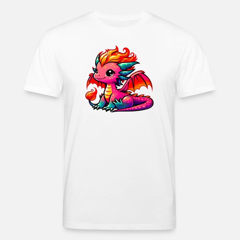Drache - Stanley/Stella Unisex Bio-T-Shirt CREATOR - Weiß