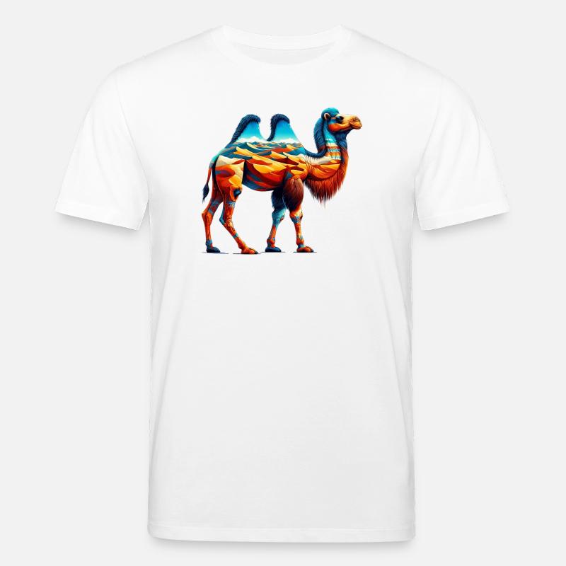 Kamel - Stanley/Stella Unisex Bio-T-Shirt CREATOR  - Weiß