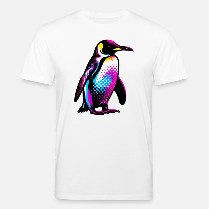 Pinguin - Stanley/Stella Unisex Bio-T-Shirt CREATOR  - Weiß