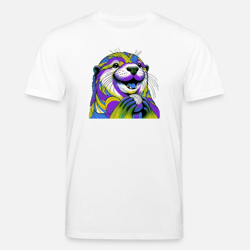 Otter - Stanley/Stella Unisex Bio-T-Shirt CREATOR  - Weiß