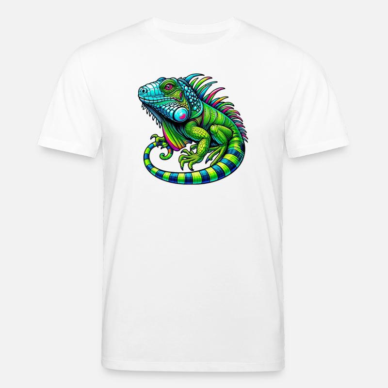 Leguan - Stanley/Stella Unisex Bio-T-Shirt CREATOR  - Weiß