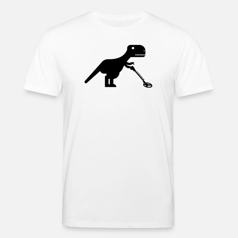T-Rex sondelt - Stanley/Stella Unisex Bio-T-Shirt CREATOR  - Weiß