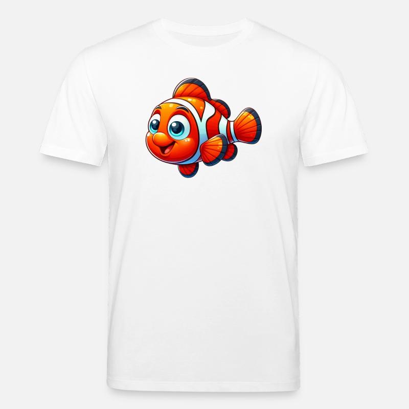 Clownfische - Stanley/Stella Unisex Bio-T-Shirt CREATOR  - Weiß