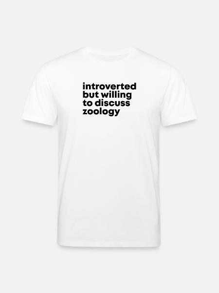 Zoology Zoology Zoology - Stanley/Stella CREATOR Unisex Organic T-Shirt - white