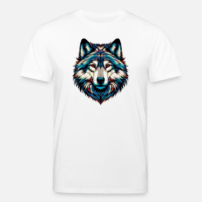 Wolf - Stanley/Stella Unisex Bio-T-Shirt CREATOR  - Weiß
