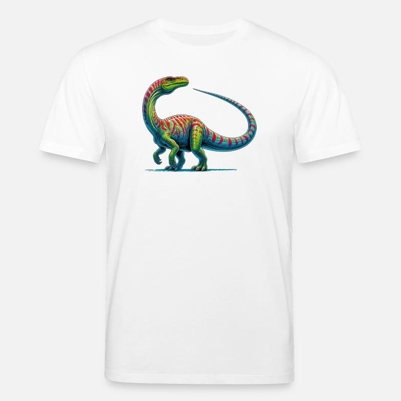 Dinosaurier - Stanley/Stella Unisex Bio-T-Shirt CREATOR  - Weiß