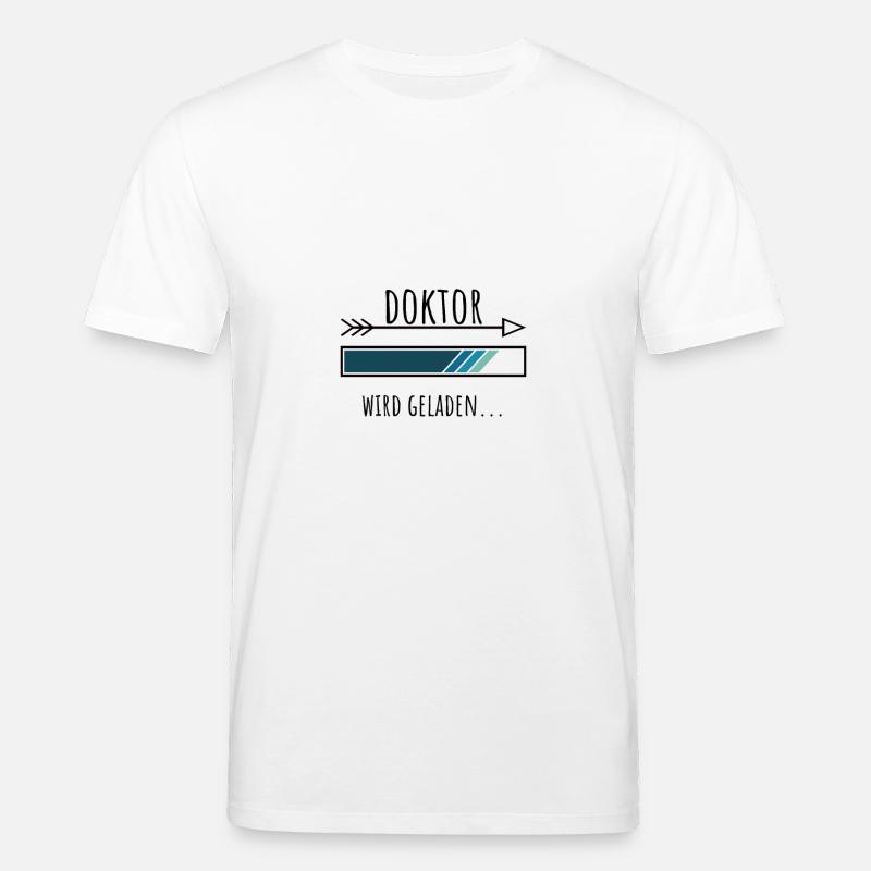 Doktoranten Geschenk Studium - Stanley/Stella Unisex Bio-T-Shirt CREATOR  - Weiß