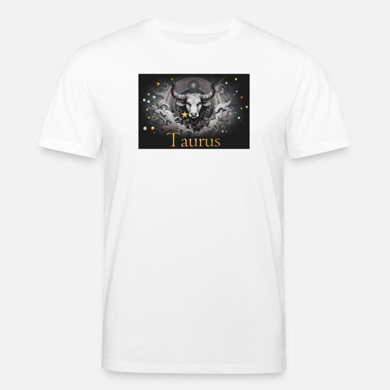 Taurus Sternzeichen Sternzeichen Stier  - Stanley/Stella Unisex Bio-T-Shirt CREATOR  - Weiß