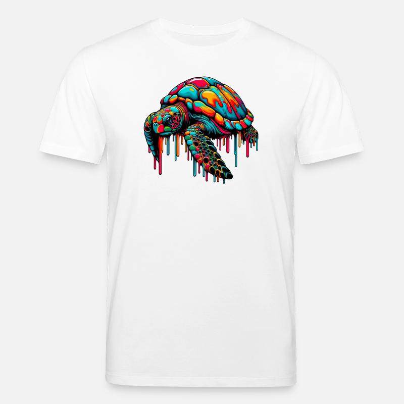 Schildkröte - Stanley/Stella Unisex Bio-T-Shirt CREATOR  - Weiß