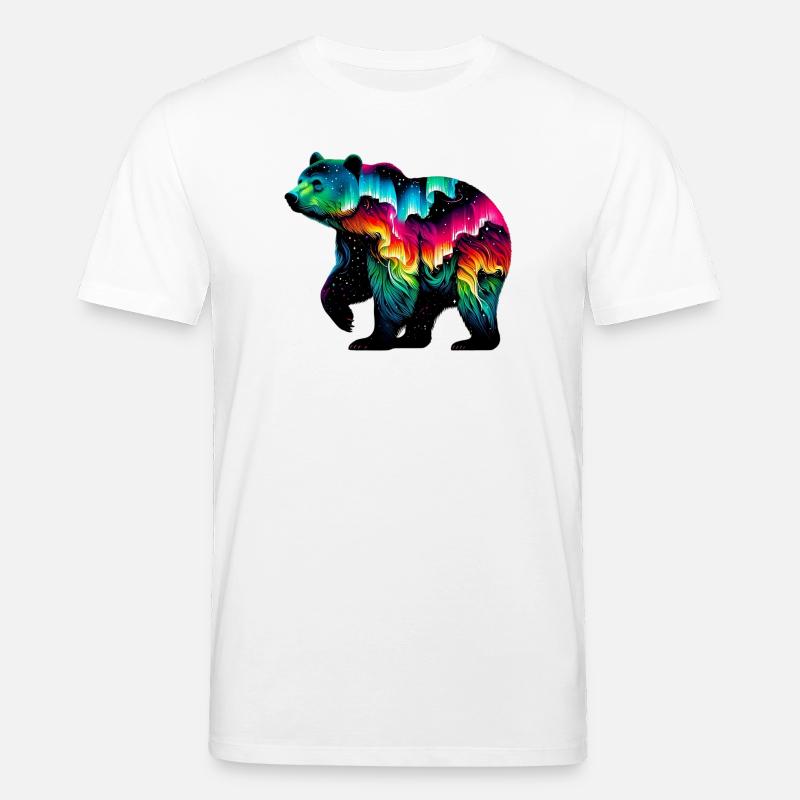 Bär - Stanley/Stella Unisex Bio-T-Shirt CREATOR  - Weiß