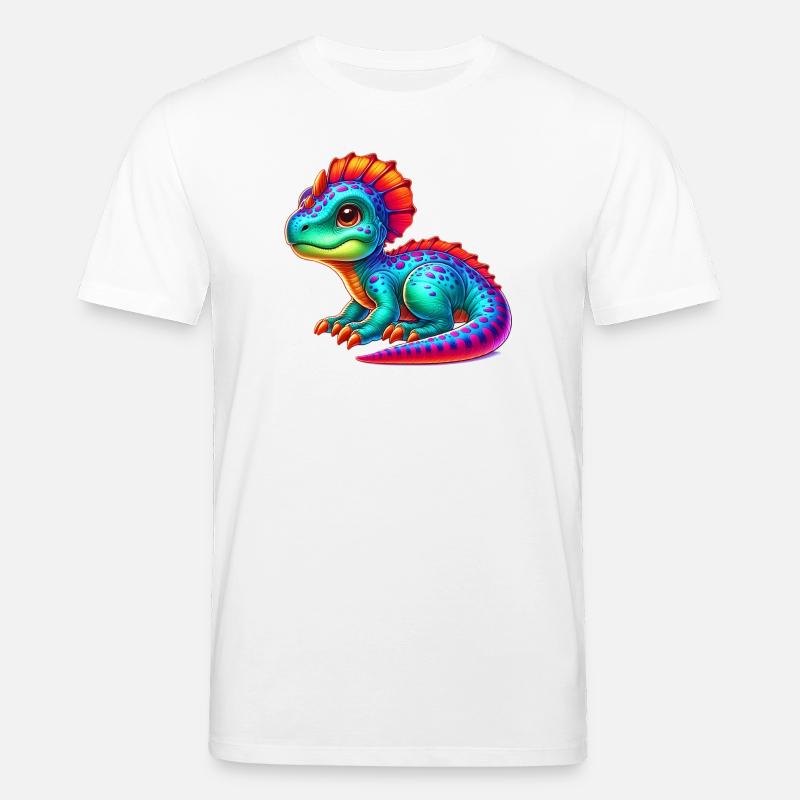 Dinosaurier - Stanley/Stella Unisex Bio-T-Shirt CREATOR - Weiß