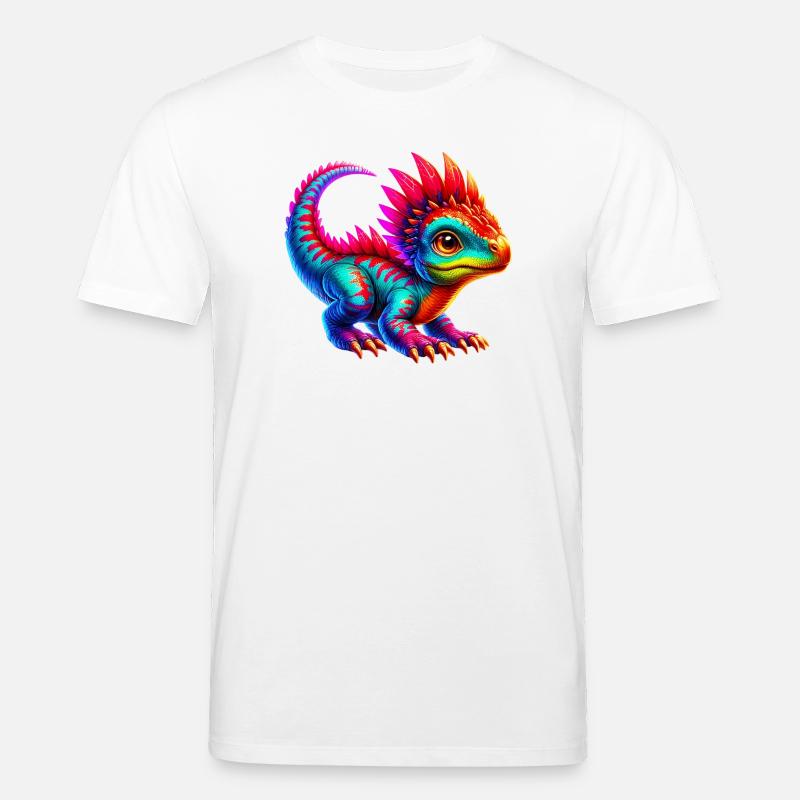 Dinosaurier - Stanley/Stella Unisex Bio-T-Shirt CREATOR  - Weiß