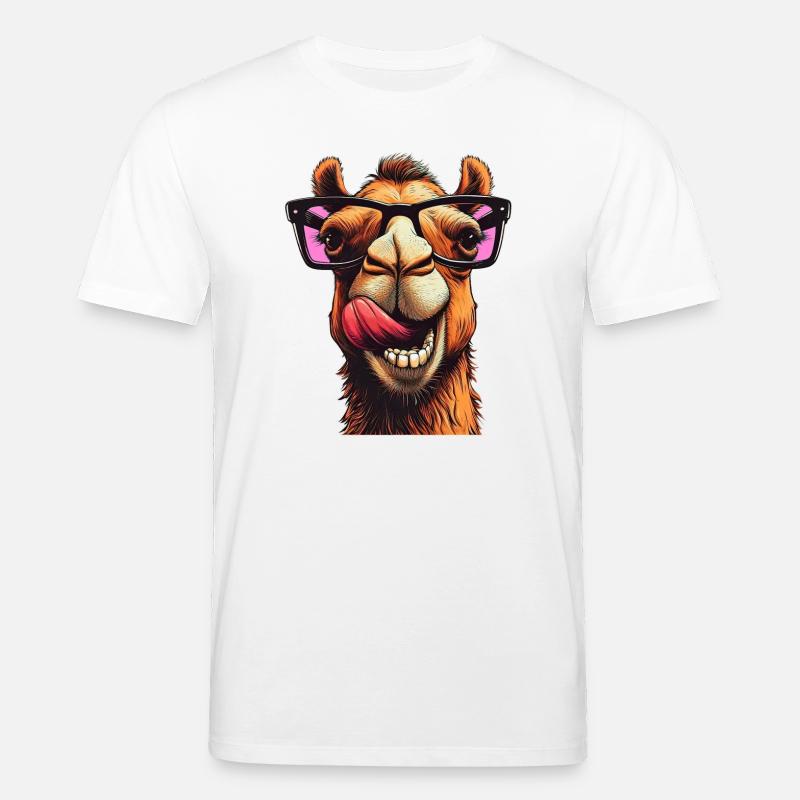 Kamel - Stanley/Stella Unisex Bio-T-Shirt CREATOR  - Weiß