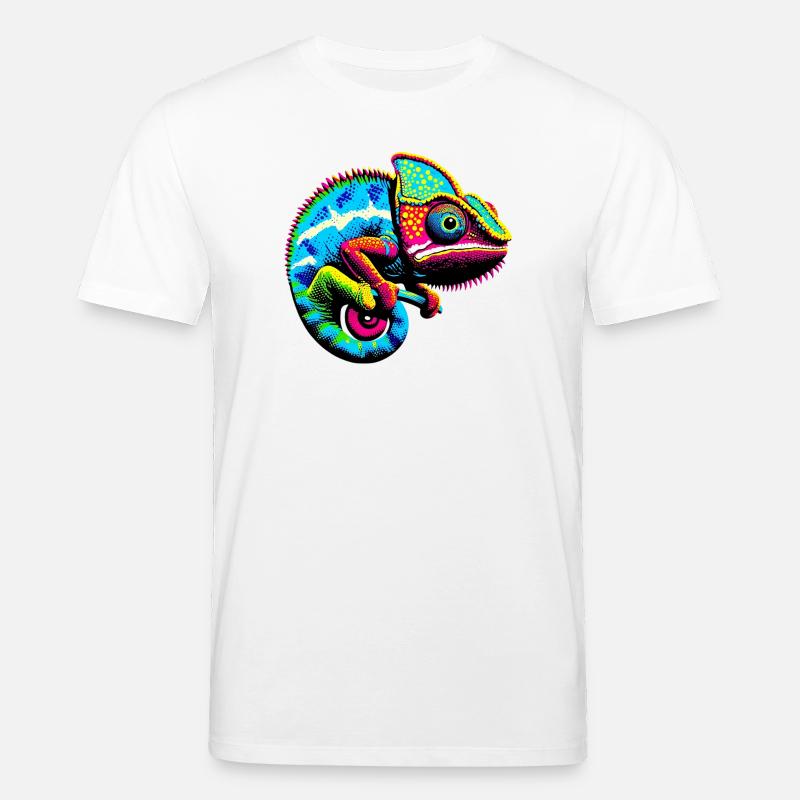 Chamäleon - Stanley/Stella Unisex Bio-T-Shirt CREATOR  - Weiß