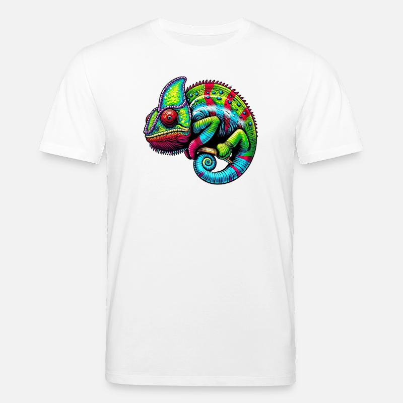 Chamäleon - Stanley/Stella Unisex Bio-T-Shirt CREATOR  - Weiß