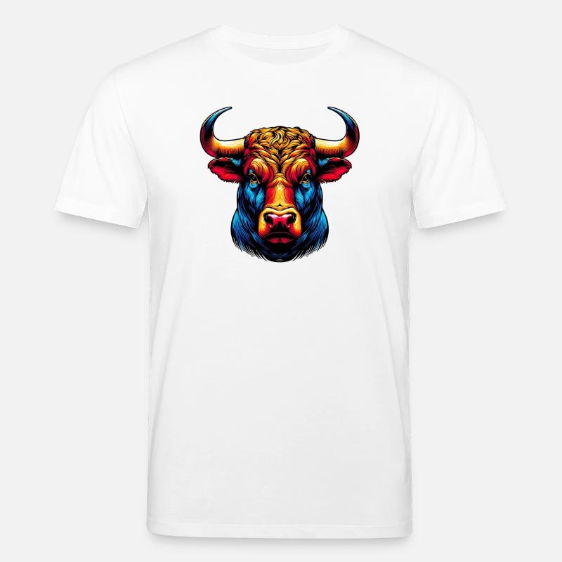 Stier - Stanley/Stella Unisex Bio-T-Shirt CREATOR  - Weiß