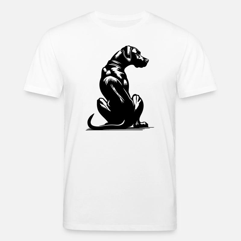 Rhodésian Ridgeback - T-shirt bio CREATOR Stanley/Stella Unisexe - blanc