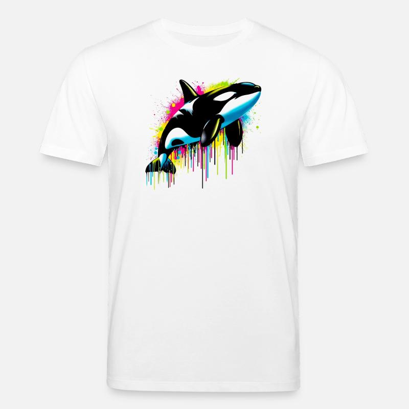 Schwertwal - Stanley/Stella Unisex Bio-T-Shirt CREATOR  - Weiß