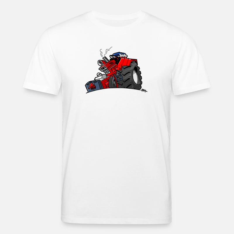 1295 DRAWSMALL RED YNK - Stanley/Stella Unisex Bio-T-Shirt CREATOR  - Weiß