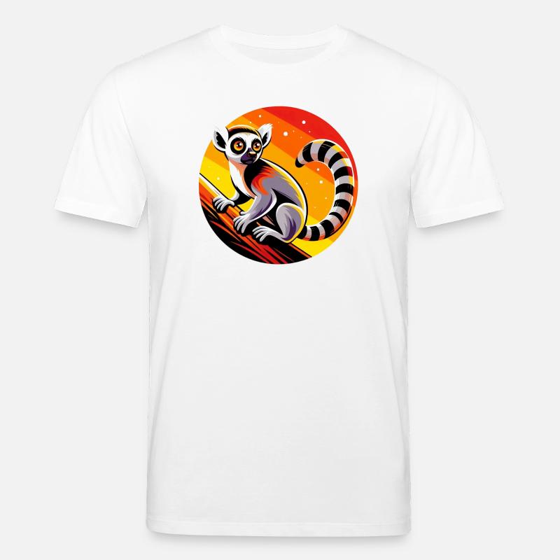 Lemur - Stanley/Stella Unisex Bio-T-Shirt CREATOR  - Weiß
