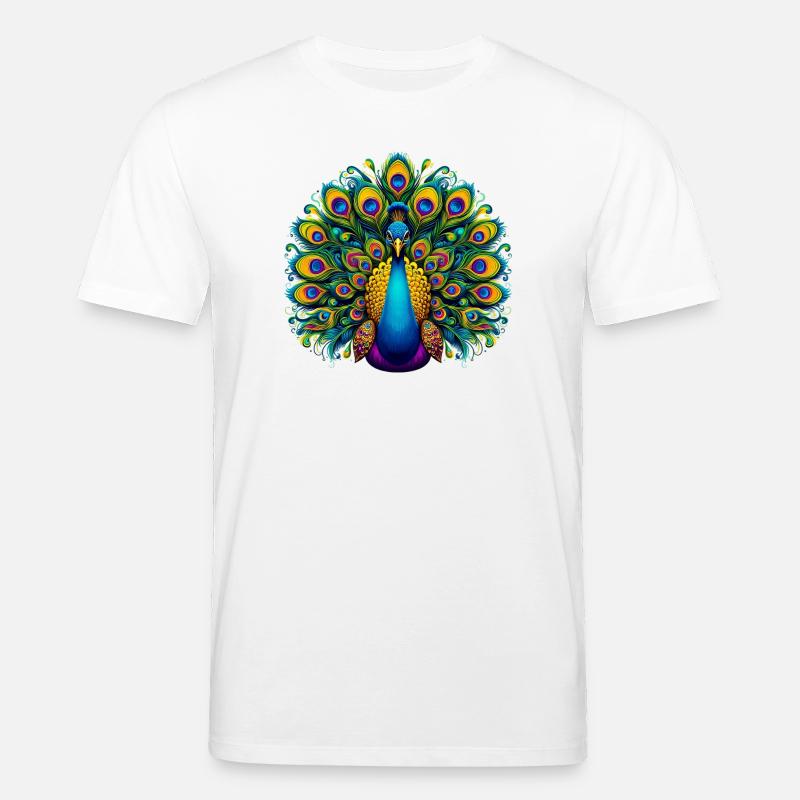 Pfau - Stanley/Stella Unisex Bio-T-Shirt CREATOR  - Weiß