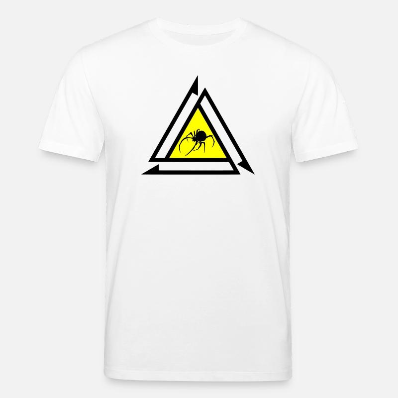 Spinne - Stanley/Stella Unisex Bio-T-Shirt CREATOR  - Weiß
