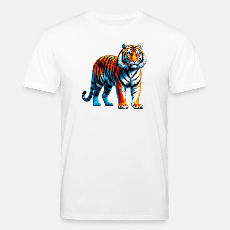 Tiger - Stanley/Stella Unisex Bio-T-Shirt CREATOR  - Weiß