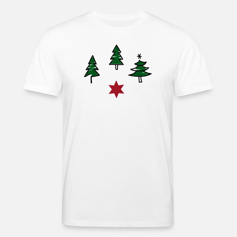 Design zu Weihnachten - Stanley/Stella Unisex Bio-T-Shirt CREATOR  - Weiß